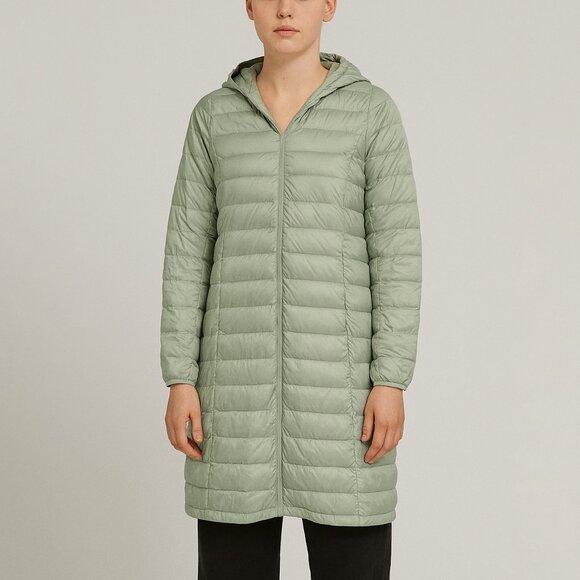 Aritzia Babaton The Foundation Down Puffer Green Size Medium - Picture 1 of 4